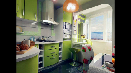 Cozinha combinada com loggia: maneiras reais de usar o local com sabedoria. Design de interiores não chato (mais de 120 fotos)