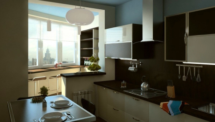 Cozinha combinada com loggia: maneiras reais de usar o local com sabedoria. Design de interiores não chato (mais de 120 fotos)