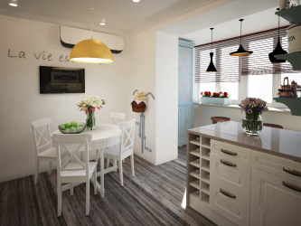Cozinha combinada com loggia: maneiras reais de usar o local com sabedoria. Design de interiores não chato (mais de 120 fotos)