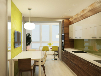 Cozinha combinada com loggia: maneiras reais de usar o local com sabedoria. Design de interiores não chato (mais de 120 fotos)