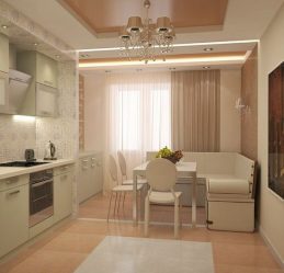 Interior da cozinha combinado com a sala de estar (mais de 180 fotos): truques de design e segredos de posicionamento