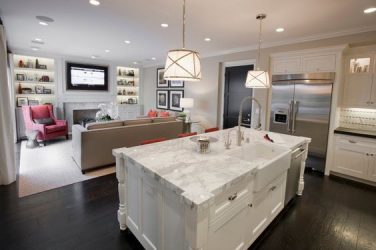Interior da cozinha combinado com a sala de estar (mais de 180 fotos): truques de design e segredos de posicionamento