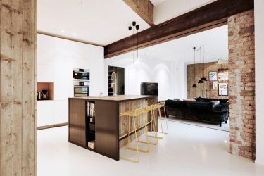 Interior da cozinha combinado com a sala de estar (mais de 180 fotos): truques de design e segredos de posicionamento