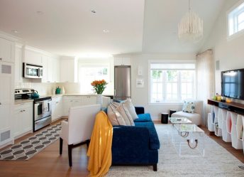 Interior da cozinha combinado com a sala de estar (mais de 180 fotos): truques de design e segredos de posicionamento