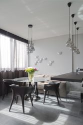 Interior da cozinha combinado com a sala de estar (mais de 180 fotos): truques de design e segredos de posicionamento