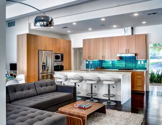Interior da cozinha combinado com a sala de estar (mais de 180 fotos): truques de design e segredos de posicionamento