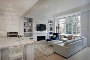 Interior da cozinha combinado com a sala de estar (mais de 180 fotos): truques de design e segredos de posicionamento