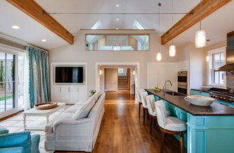 Interior of the kitchen combined with the living room (180+ Photos): Design tricks and secrets of placement