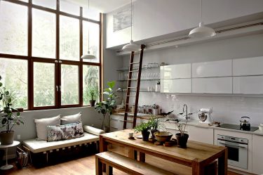 Interior da cozinha combinado com a sala de estar (mais de 180 fotos): truques de design e segredos de posicionamento