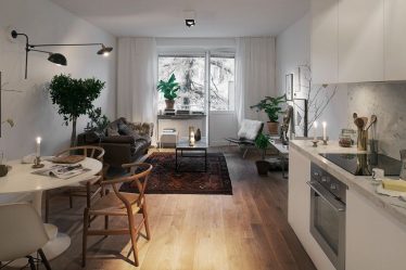 Interior da cozinha combinado com a sala de estar (mais de 180 fotos): truques de design e segredos de posicionamento