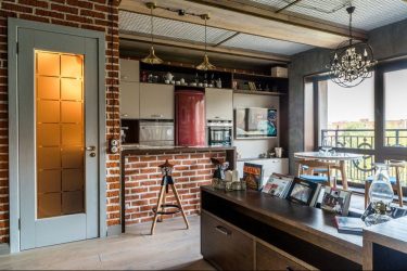 Interior da cozinha combinado com a sala de estar (mais de 180 fotos): truques de design e segredos de posicionamento