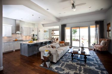 Interior da cozinha combinado com a sala de estar (mais de 180 fotos): truques de design e segredos de posicionamento