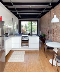 Interior da cozinha combinado com a sala de estar (mais de 180 fotos): truques de design e segredos de posicionamento