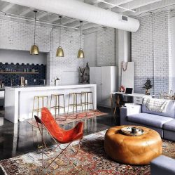 Interior da cozinha combinado com a sala de estar (mais de 180 fotos): truques de design e segredos de posicionamento