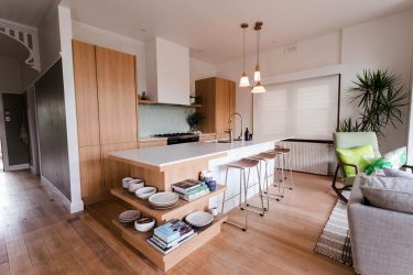 Interior da cozinha combinado com a sala de estar (mais de 180 fotos): truques de design e segredos de posicionamento