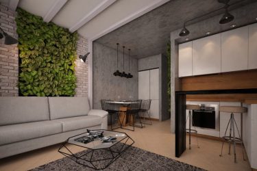 Interior da cozinha combinado com a sala de estar (mais de 180 fotos): truques de design e segredos de posicionamento