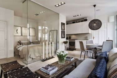 Interior da cozinha combinado com a sala de estar (mais de 180 fotos): truques de design e segredos de posicionamento