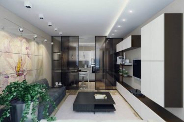 Interior da cozinha combinado com a sala de estar (mais de 180 fotos): truques de design e segredos de posicionamento