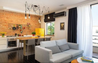 Interior da cozinha combinado com a sala de estar (mais de 180 fotos): truques de design e segredos de posicionamento