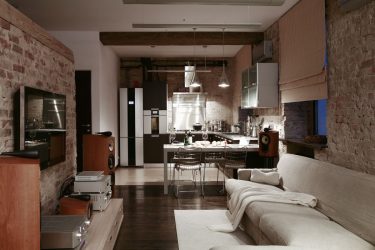 Interior da cozinha combinado com a sala de estar (mais de 180 fotos): truques de design e segredos de posicionamento