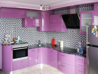 อาหารสีม่วง: วิญญาณที่น่าสนใจหรือรัศมีแห่งความสงบสุข? 170+ (Photos) สำหรับการออกแบบตกแต่งภายในไร้ที่ติ