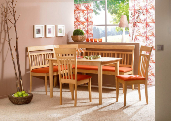 O conforto começa com uma kitchenette: mais de 140 Ideias Fotográficas para a cozinha (pequena, esquina, com um local para dormir)