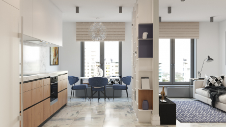 O conforto começa com uma kitchenette: mais de 140 Ideias Fotográficas para a cozinha (pequena, esquina, com um local para dormir)
