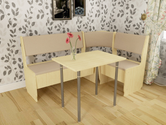 O conforto começa com uma kitchenette: mais de 140 Ideias Fotográficas para a cozinha (pequena, esquina, com um local para dormir)