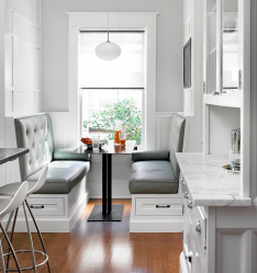 O conforto começa com uma kitchenette: mais de 140 Ideias Fotográficas para a cozinha (pequena, esquina, com um local para dormir)