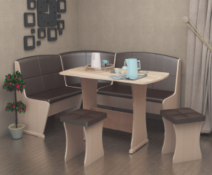O conforto começa com uma kitchenette: mais de 140 Ideias Fotográficas para a cozinha (pequena, esquina, com um local para dormir)