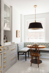O conforto começa com uma kitchenette: mais de 140 Ideias Fotográficas para a cozinha (pequena, esquina, com um local para dormir)