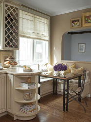 O conforto começa com uma kitchenette: mais de 140 Ideias Fotográficas para a cozinha (pequena, esquina, com um local para dormir)