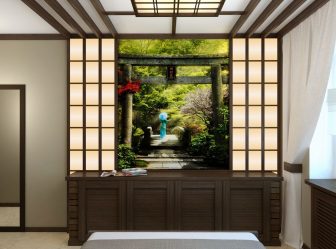 Design do apartamento no estilo japonês: Acalme sua casa. 220+ (Fotos) Interiores em quartos diferentes (cozinha, sala de estar, banheiro)