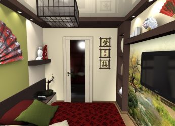 Design do apartamento no estilo japonês: Acalme sua casa. 220+ (Fotos) Interiores em quartos diferentes (cozinha, sala de estar, banheiro)