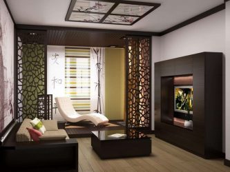 Design do apartamento no estilo japonês: Acalme sua casa. 220+ (Fotos) Interiores em quartos diferentes (cozinha, sala de estar, banheiro)