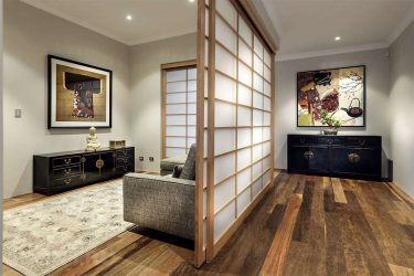 Design do apartamento no estilo japonês: Acalme sua casa. 220+ (Fotos) Interiores em quartos diferentes (cozinha, sala de estar, banheiro)