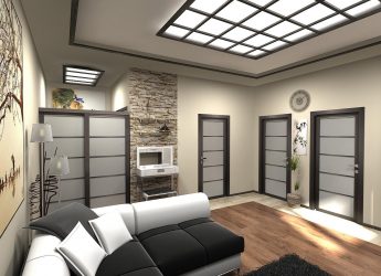 Design do apartamento no estilo japonês: Acalme sua casa. 220+ (Fotos) Interiores em quartos diferentes (cozinha, sala de estar, banheiro)