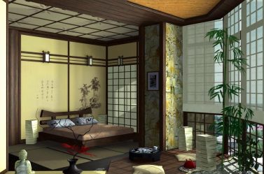 Design do apartamento no estilo japonês: Acalme sua casa. 220+ (Fotos) Interiores em quartos diferentes (cozinha, sala de estar, banheiro)