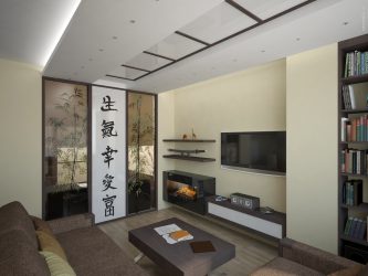 Design do apartamento no estilo japonês: Acalme sua casa. 220+ (Fotos) Interiores em quartos diferentes (cozinha, sala de estar, banheiro)