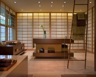 Design do apartamento no estilo japonês: Acalme sua casa. 220+ (Fotos) Interiores em quartos diferentes (cozinha, sala de estar, banheiro)