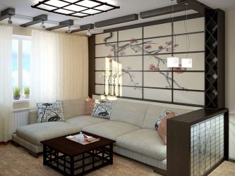 Design do apartamento no estilo japonês: Acalme sua casa. 220+ (Fotos) Interiores em quartos diferentes (cozinha, sala de estar, banheiro)