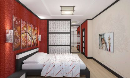 Design do apartamento no estilo japonês: Acalme sua casa. 220+ (Fotos) Interiores em quartos diferentes (cozinha, sala de estar, banheiro)