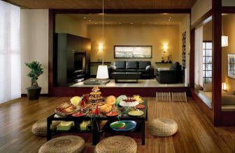 Design do apartamento no estilo japonês: Acalme sua casa. 220+ (Fotos) Interiores em quartos diferentes (cozinha, sala de estar, banheiro)