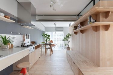 Design do apartamento no estilo japonês: Acalme sua casa. 220+ (Fotos) Interiores em quartos diferentes (cozinha, sala de estar, banheiro)