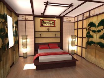 Design do apartamento no estilo japonês: Acalme sua casa. 220+ (Fotos) Interiores em quartos diferentes (cozinha, sala de estar, banheiro)