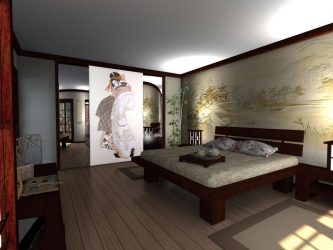 Design do apartamento no estilo japonês: Acalme sua casa. 220+ (Fotos) Interiores em quartos diferentes (cozinha, sala de estar, banheiro)