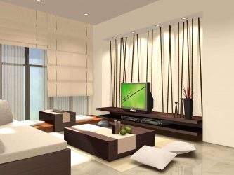 Design do apartamento no estilo japonês: Acalme sua casa. 220+ (Fotos) Interiores em quartos diferentes (cozinha, sala de estar, banheiro)