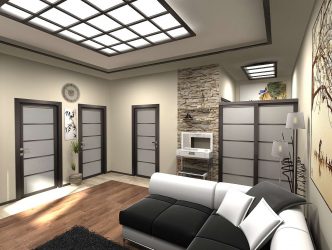 Design do apartamento no estilo japonês: Acalme sua casa. 220+ (Fotos) Interiores em quartos diferentes (cozinha, sala de estar, banheiro)