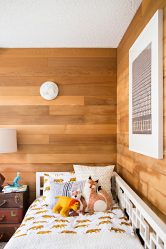 Laminate στο εσωτερικό στον τοίχο (100 + Design Photos): Κάνουμε μια μοντέρνα προφορά στο εσωτερικό!