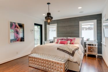 Laminate στο εσωτερικό στον τοίχο (100 + Design Photos): Κάνουμε μια μοντέρνα προφορά στο εσωτερικό!